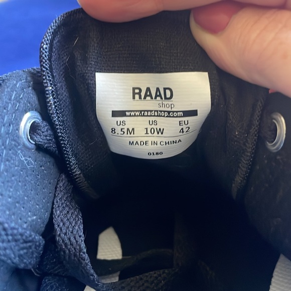 Raad shoes color splotch skull pattern never worn - Picture 3 of 6